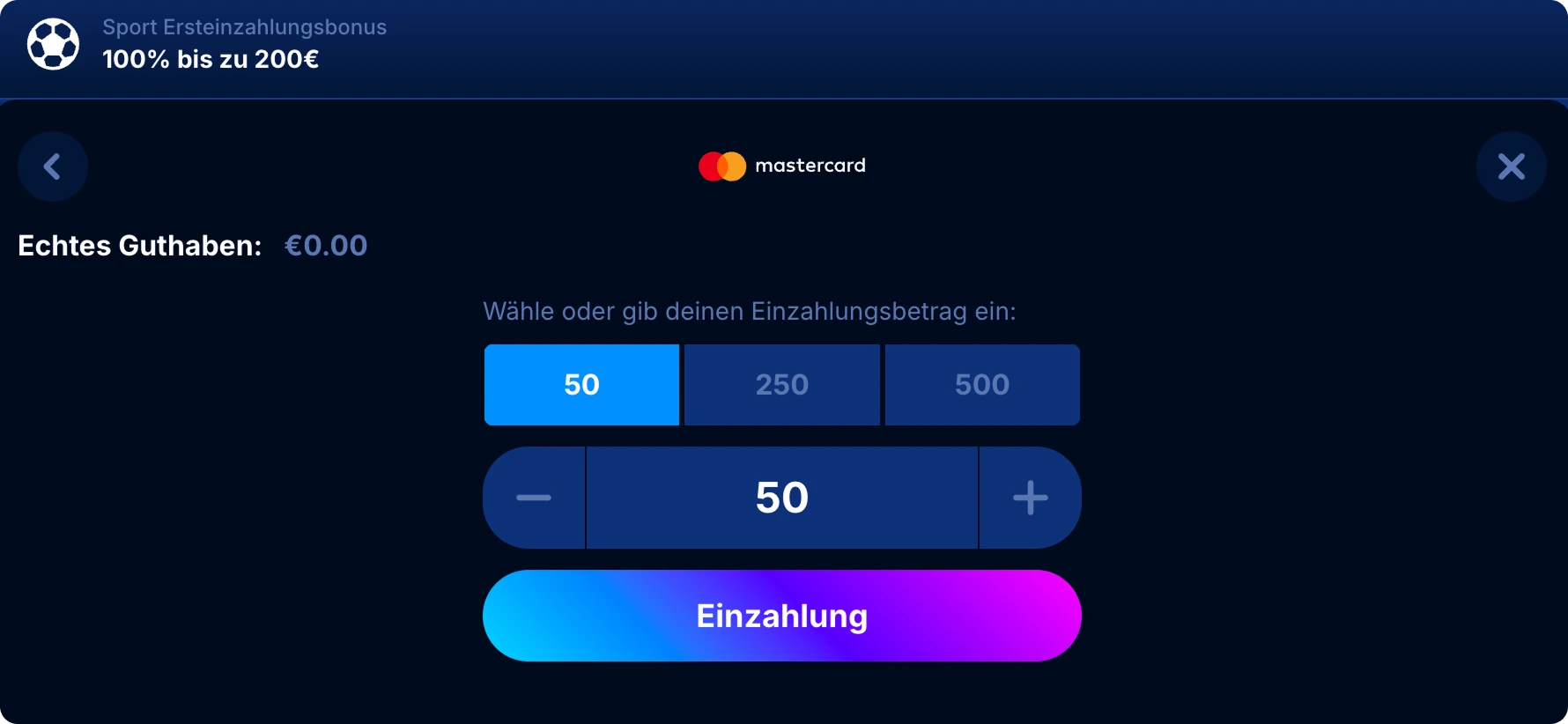 Boomerang Bet einzahlung